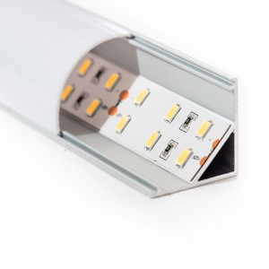 LED fénysugár Alumínium LED profil 6063-T5 alumínium ötvözet alumínium lineáris fény