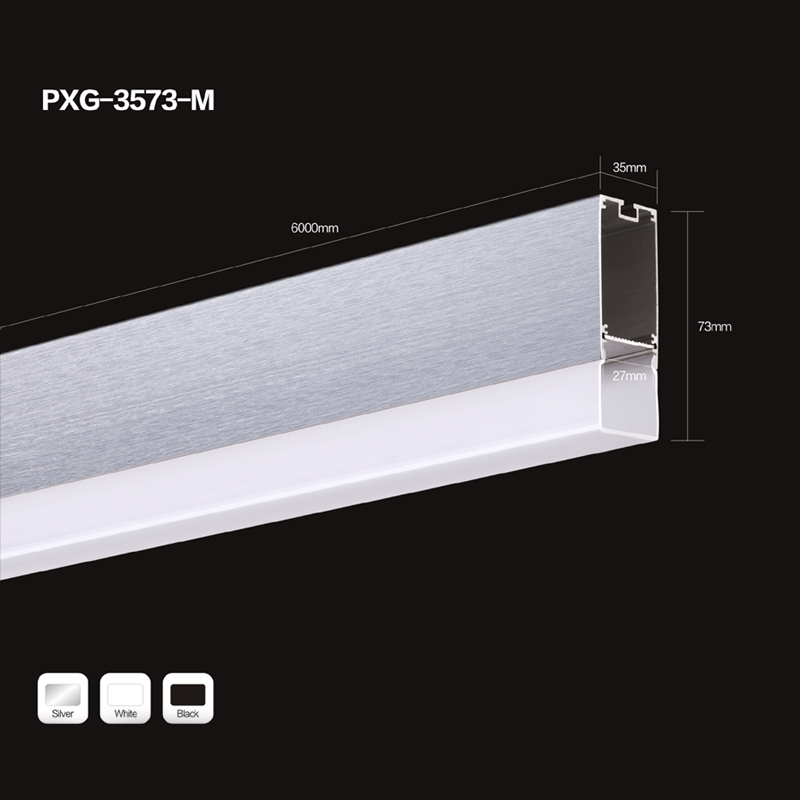 Kína U csatornás alumínium LED extrudálás és alumínium LED profil lineáris fényhez