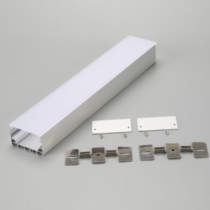6063 U alakú alumíniumcsatorna LED alumínium extrudálás LED szalagfényhez