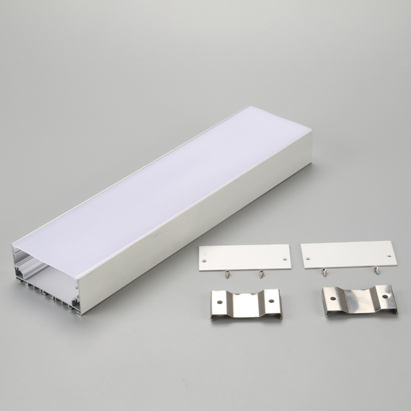 Kína gyári U alakú U7635 extrudált LED alumínium profil
