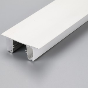 Kétoldali világítás LED-profil LED-es profil alumínium 2 oldalsó megvilágítás a LED-ekhez
