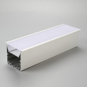 Alumínium anyag 6063 alumínium LED profil mennyezeti világítás