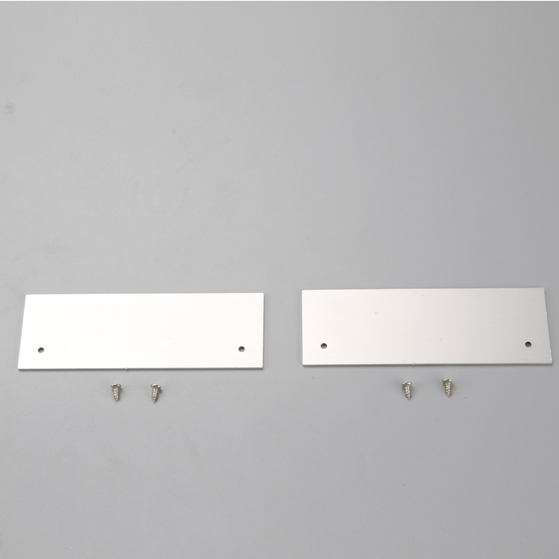 LED-es alumínium profil PC-diffúzorral lapos alakú LED-szalaghoz
