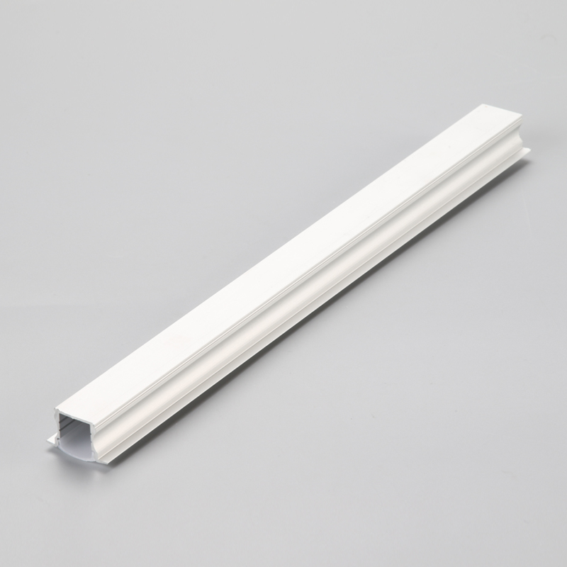 Süllyesztett lineáris LED-es alumínium profil LED-csíkokhoz, rugós rögzítéssel
