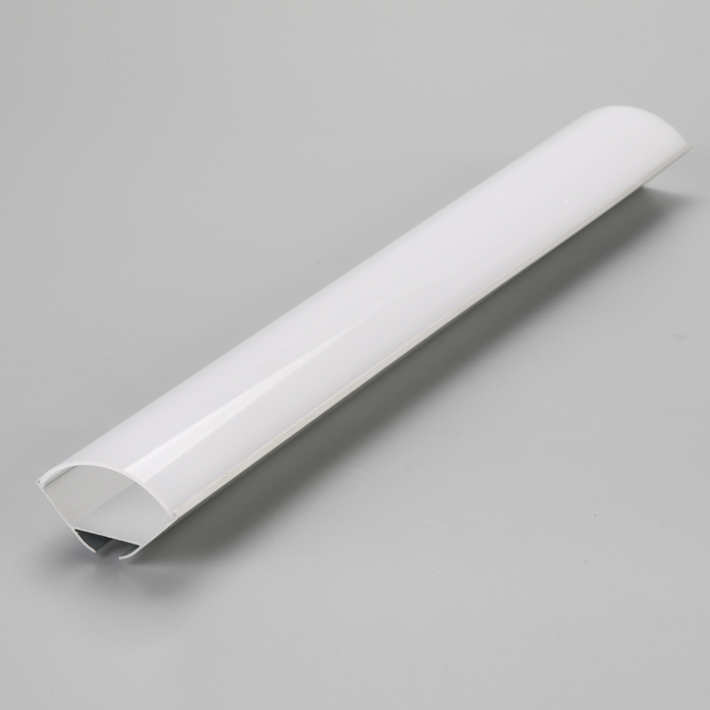 3030 profil LED alumínium extrudáló LED cső, sarok alumínium LED extrudáló fénysáv diffúzor fedélprofillal