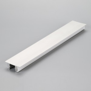 Kétoldalas világítás alumínium LED-profilok flex LED-hez, LED-profilú alumínium 2 oldalsó megvilágítás a LED-szalag fényeihez