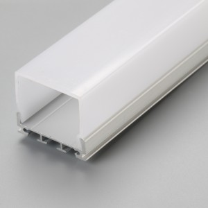 Felfüggesztés / klip LED lineáris fényház, alumínium, matt borítás, szerelvények, kiegészítők
