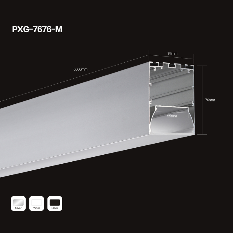 LED-es alumíniumprofil tartozék LED-szalag LED profilhoz