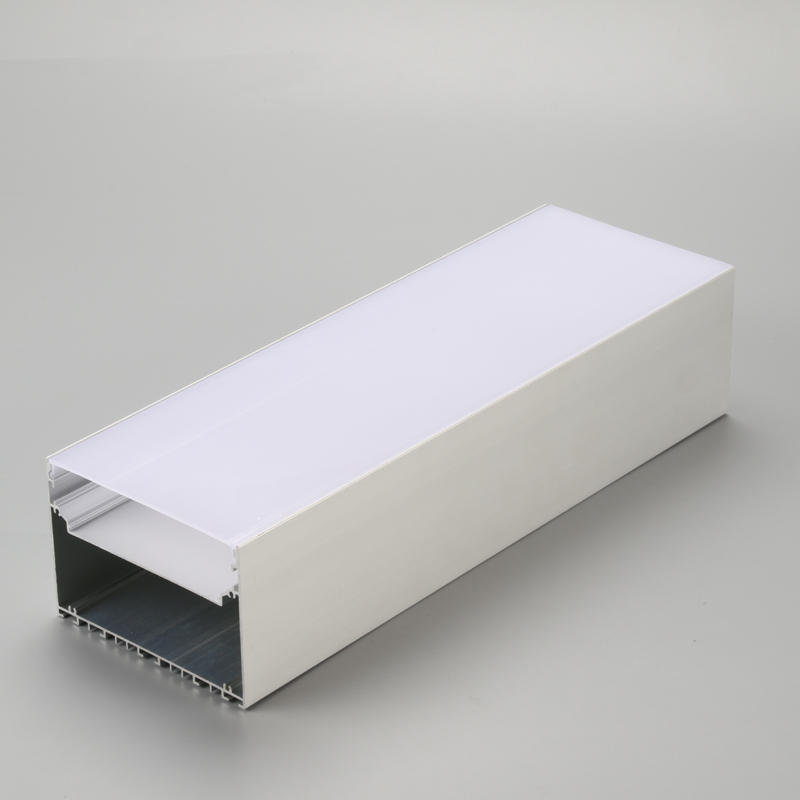 Homályos PC fedél alumínium profil keret LED lineáris fény
