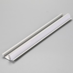 Sarok PC borító alumínium profil LED szalag rugalmas LED fénycsík diffúzorhoz