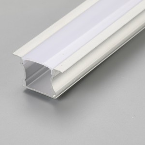 H-alakú lineáris világítótest alumíniumprofil LED szalagfény diffúzor fedéllel