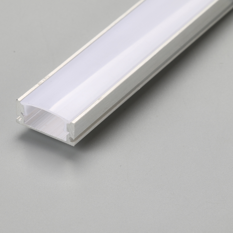 Ezüst 2 m-es alumínium LED-szalag fényprofil