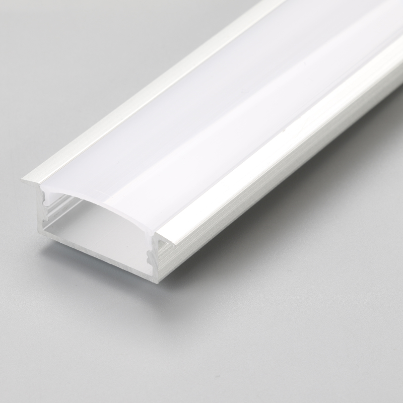 Süllyesztett lineáris LED fénycsík alumínium csatorna profilja