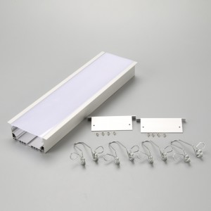 Anodizáló alumíniumprofil a LED-panel szalagfényéhez