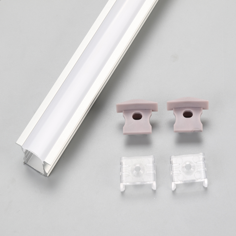 6063 T5 eloxált led alumínium sínek